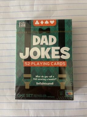 Dad Jokes Playing Cards